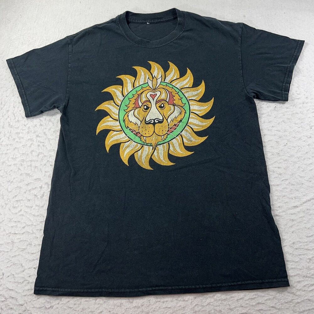Chance the Rapper 2015 Family Matters Tour Men's S/M Lion Sun Graphic T Shirt